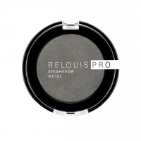 Тени для век Relouis Pro Eyeshadow METAL №55 Anthracite