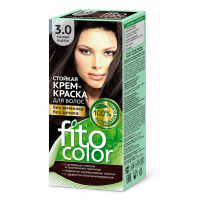 Крем-краска стойкая для волос Fitocolor цвета темный каштан Крем-краска стойкая для волос Fitocolor цвета темный каштан