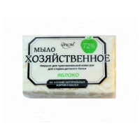 Мыло хозяйственное ЛИНОМ "Яблоко" для стирки детского белья флоу-пак, 200 г Мыло хозяйственное ЛИНОМ "Яблоко" для стирки детского белья флоу-пак, 200 г