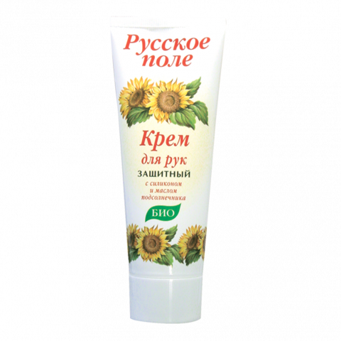 Крем защитный для рук с силиконом и маслом подсолнечника Фратти Русское поле 75 мл Крем защитный для рук с силиконом и маслом подсолнечника Фратти Русское поле 75 мл