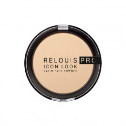 Пудра компактная Relouis Pro Icon Look Satin Face Powder №01 9 г Пудра компактная Relouis Pro Icon Look Satin Face Powder №01 9 г