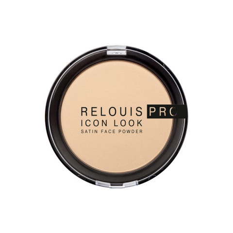 Пудра компактная Relouis Pro Icon Look Satin Face Powder №01 9 г Пудра компактная Relouis Pro Icon Look Satin Face Powder №01 9 г