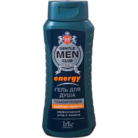 Гель для душа IRIS Gentlemen club Energy тонизирующий 400 мл Гель для душа IRIS Gentlemen club Energy тонизирующий 400 мл