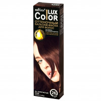 Бальзам-маска оттеночный для волос Белита COLOR LUX, тон 26 золотистый кофе, 100 мл Бальзам-маска оттеночный для волос Белита COLOR LUX, тон 26 золотистый кофе, 100 мл
